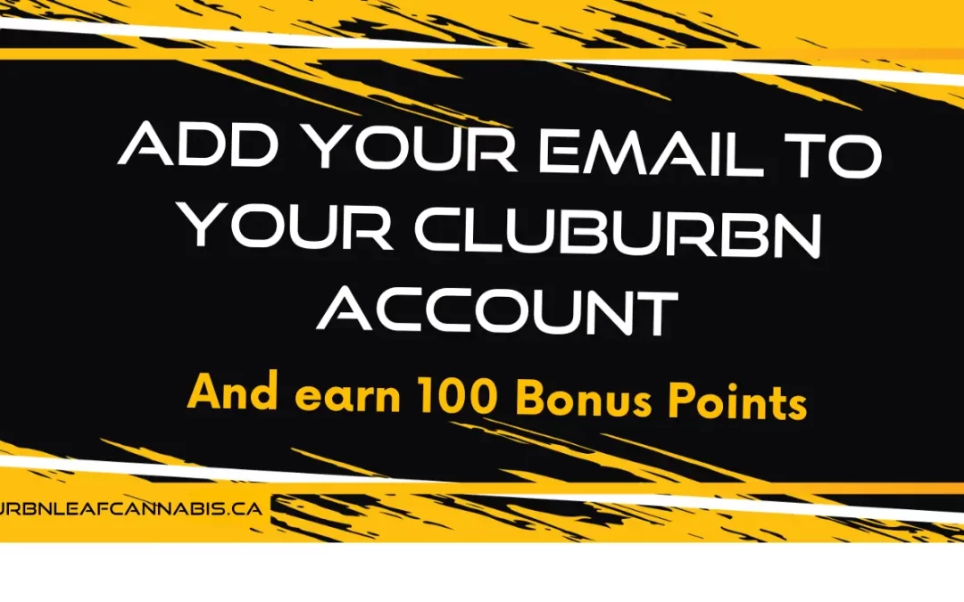 Add your email to your CLUBURBN account