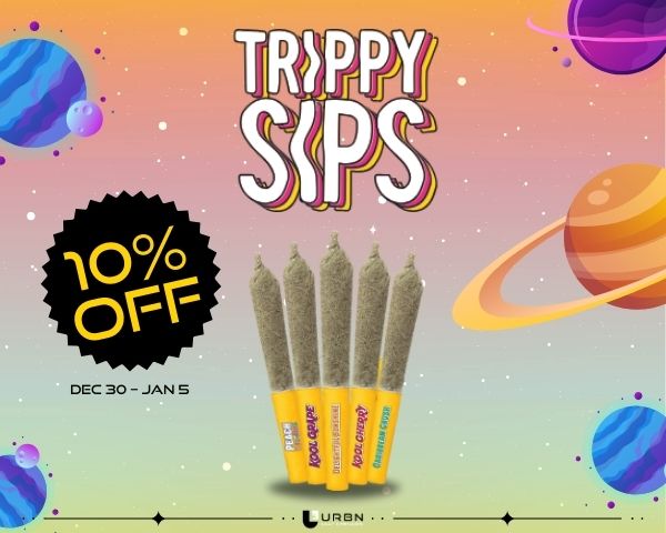 Trippy Sips 10% off 