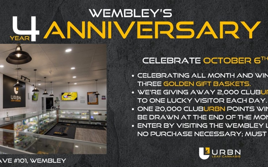 Wembley 4th yr Anniversary 2025
