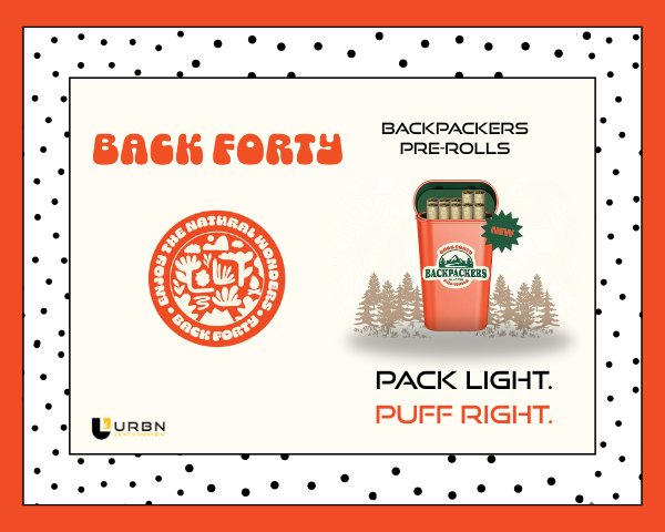 Back Forty - Backpackers Pre-Rolls