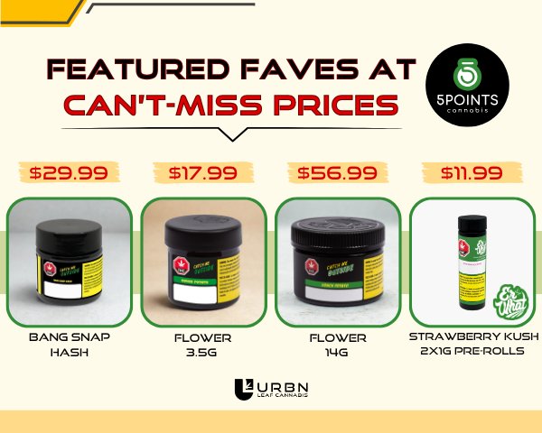 _5 Points Cannabis promo